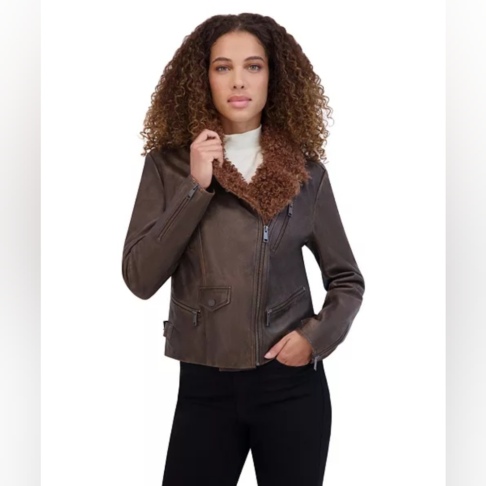 Andrew Marc Paley Leather Jacket - XL